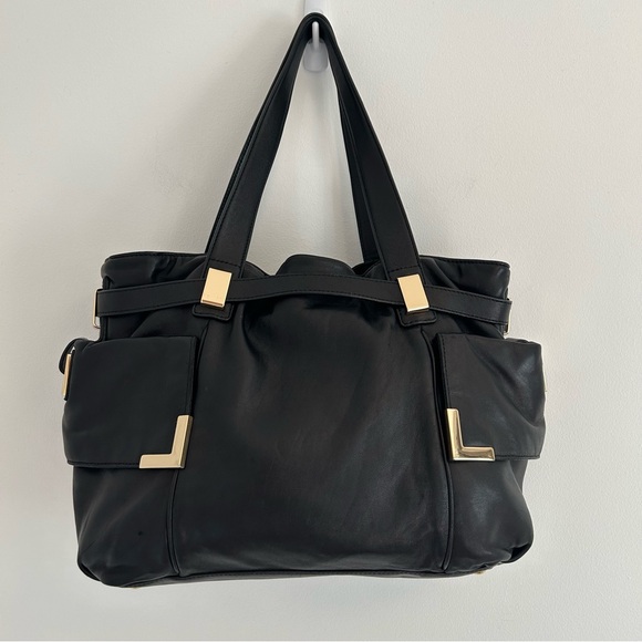 (SOLD) MICHAEL KORS ‘Beverly’ Leather Satchel Black Large - Picture 8 of 15